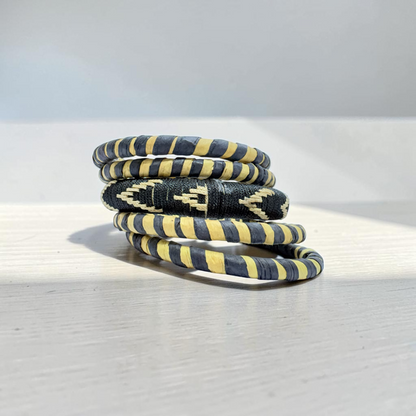 Nomad Woven Bangle Stack