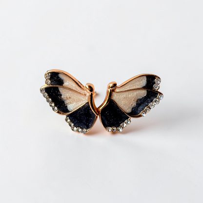 The Monarch Enamel Studs (Butterfly)