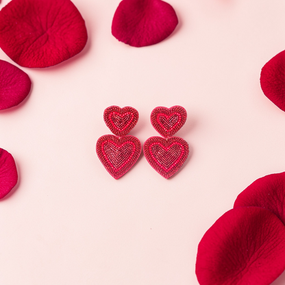 Sweetheart Drop Studs