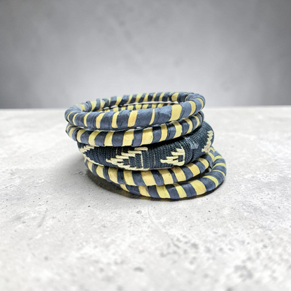 Nomad Woven Bangle Stack
