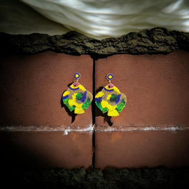 The Tropical Fin Beaded Drops