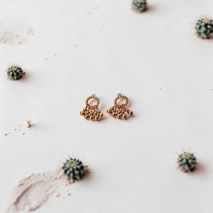 Beaded Drop Earrings