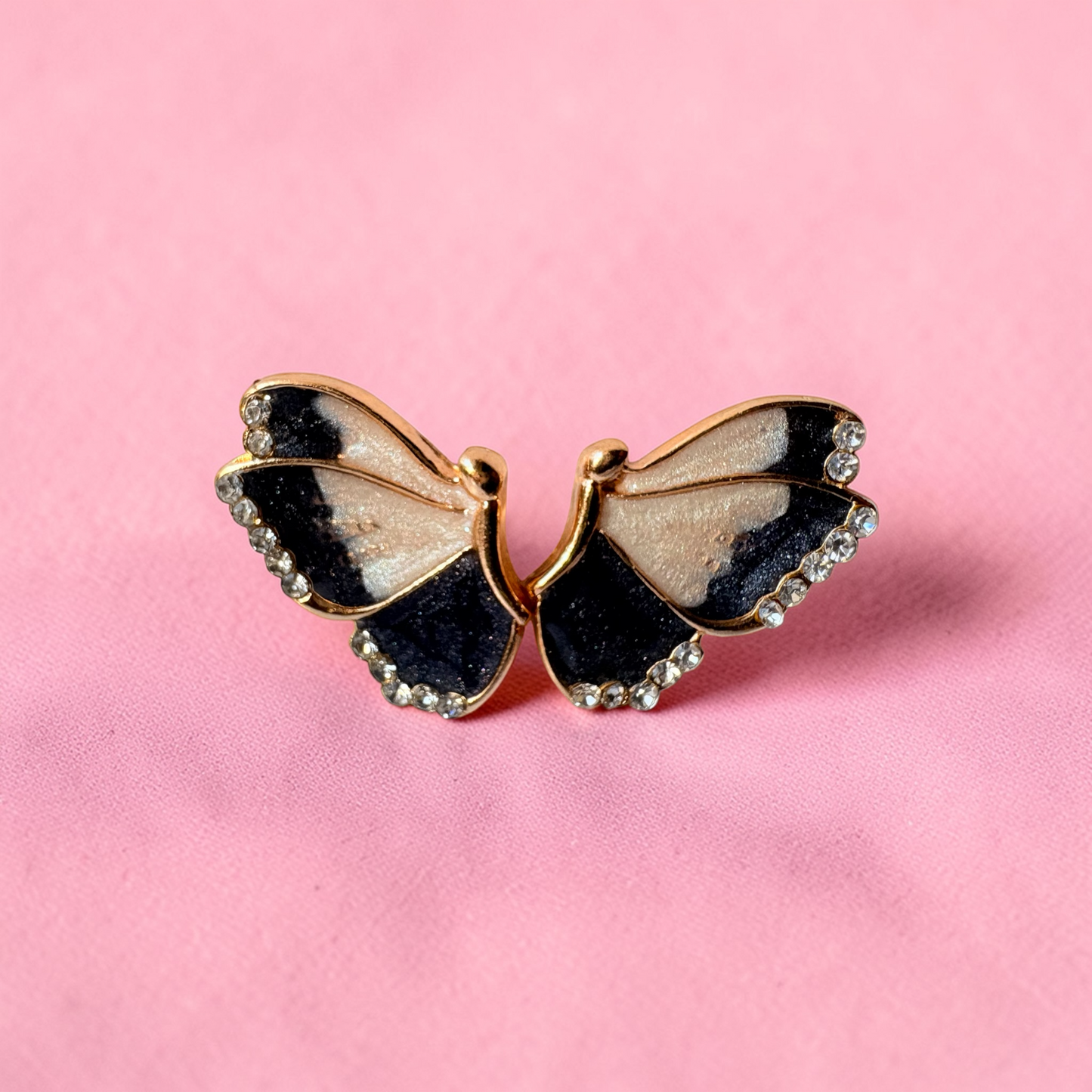 The Monarch Enamel Studs (Butterfly)