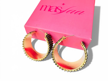 Chunky Hoop Earrings