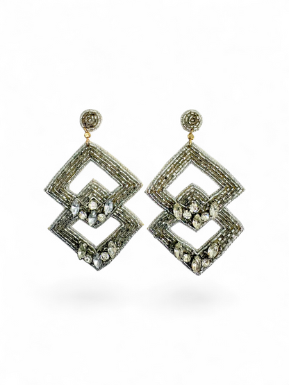 The Silver Prism Geometric Drops