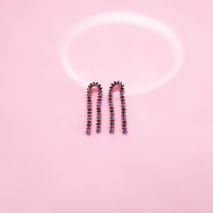 Rainbow Arch Dangle Earrings