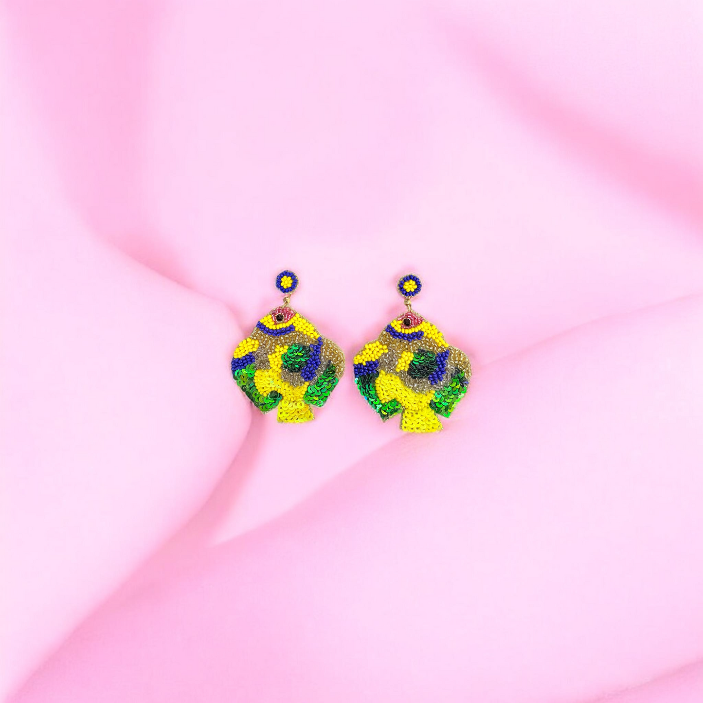 The Tropical Fin Beaded Drops