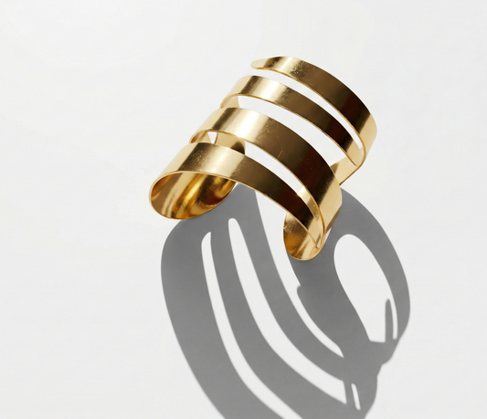 Gold Multi-Band Cuff