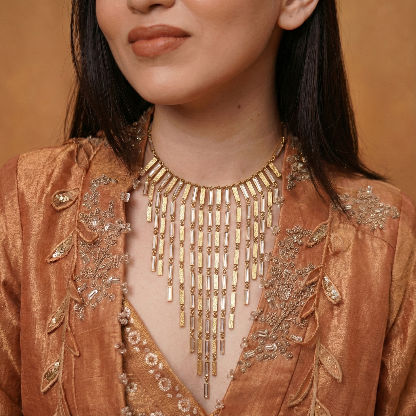 Glamour Cascade Necklace