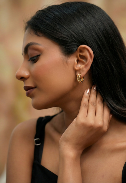 Fluid Shape Earrings