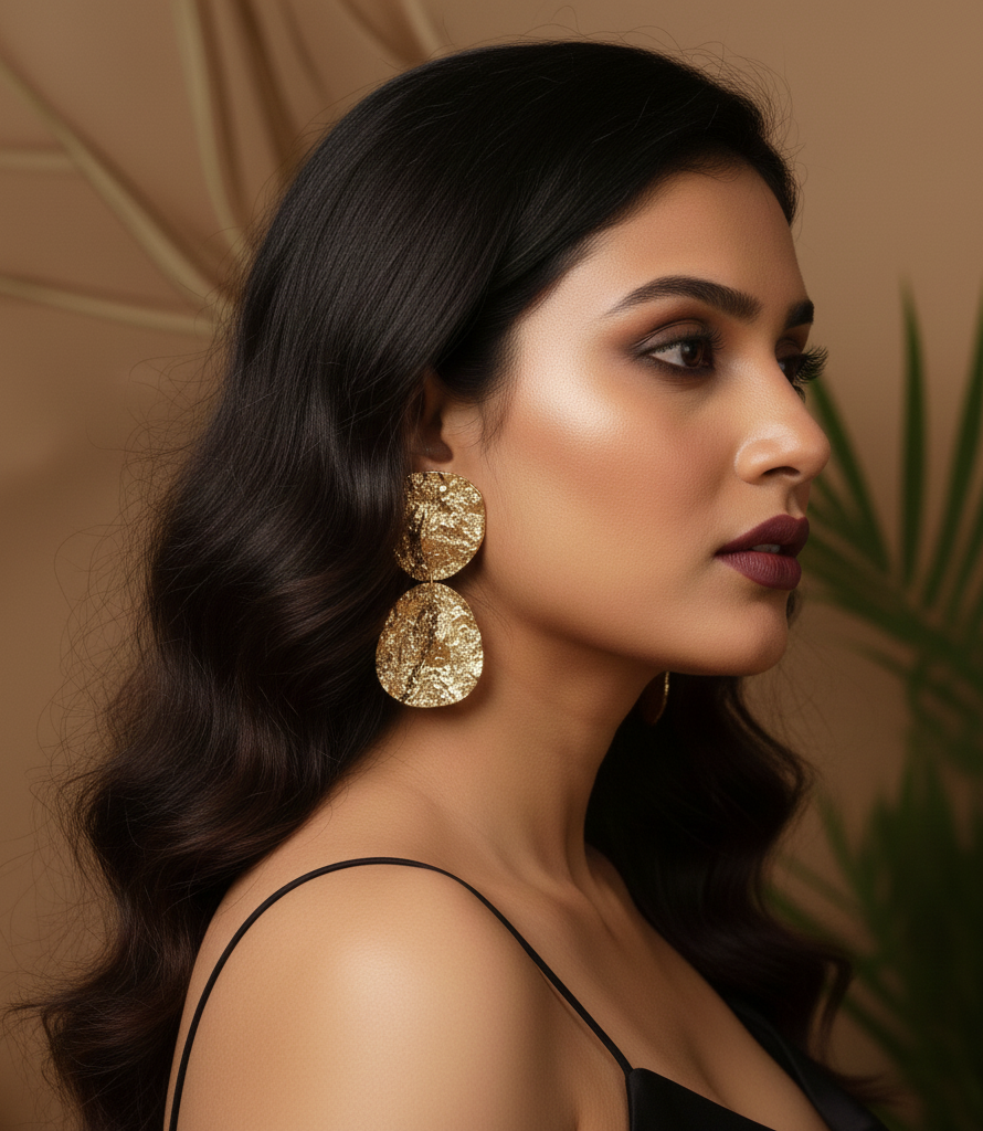 Luxe Molten Metallic Drops