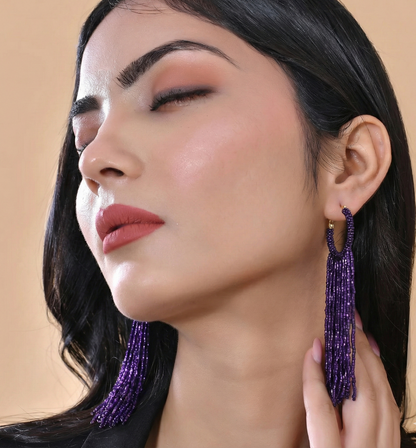 Violet Fiesta Earrings
