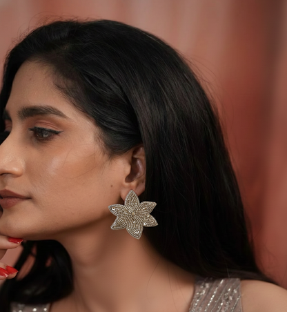 Crystal Petal Party Earrings