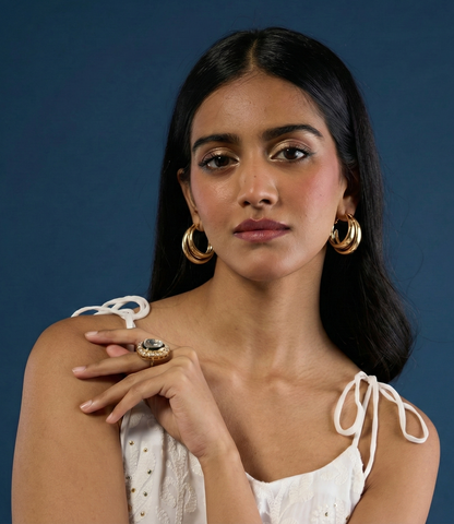 Chic Triple Band Hoops