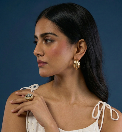 Chic Triple Band Hoops