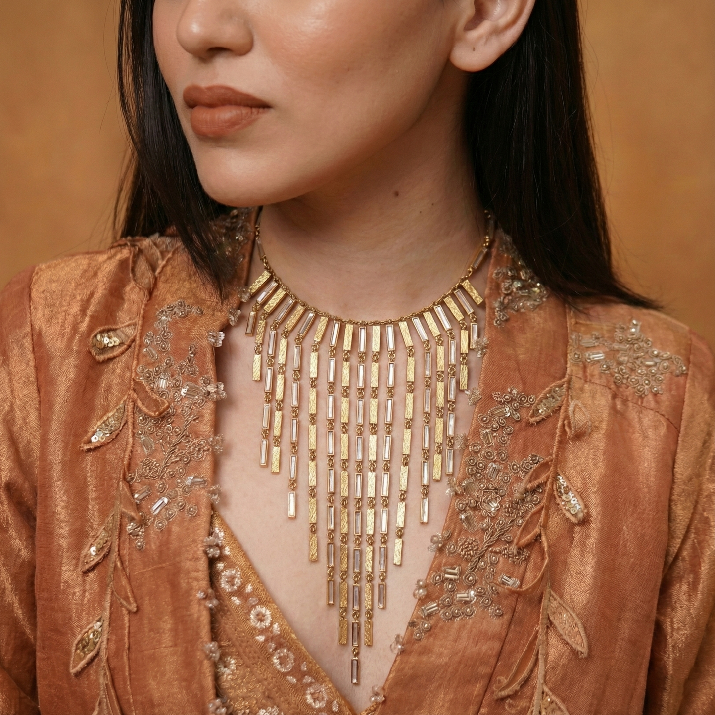 Glamour Cascade Necklace