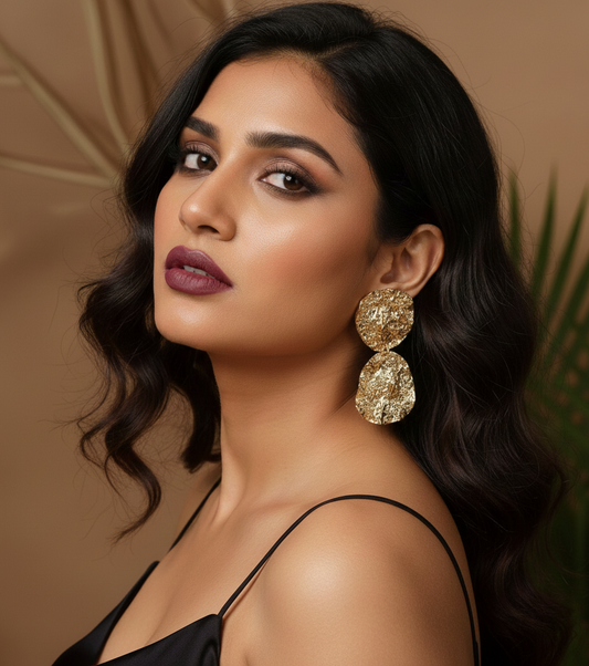 Luxe Molten Metallic Drops