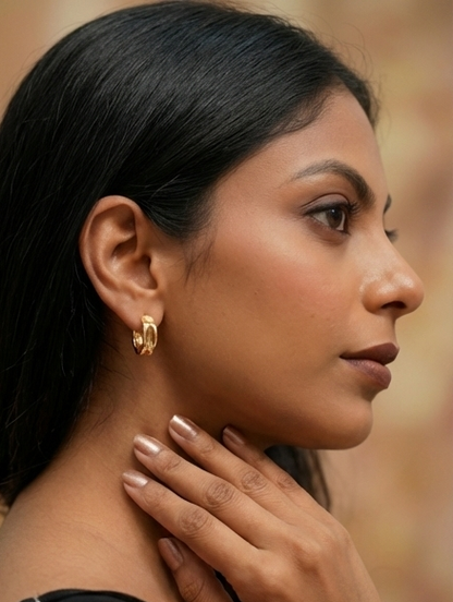 Fluid Shape Earrings