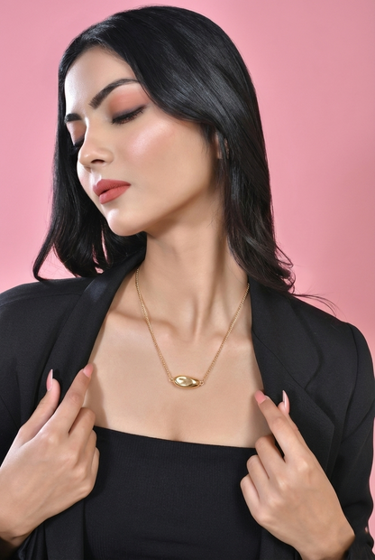 Sculpted Pebble Necklace