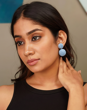 Pastel Bead Drop Earrings