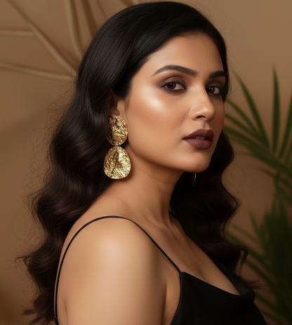 Luxe Molten Metallic Drops