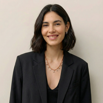 Pearl Charm Dangle Necklace