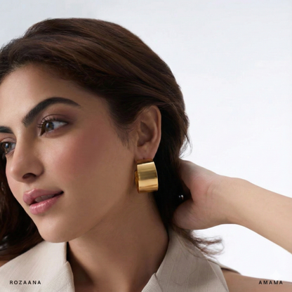 Minimal Luxe Hoop Earrings