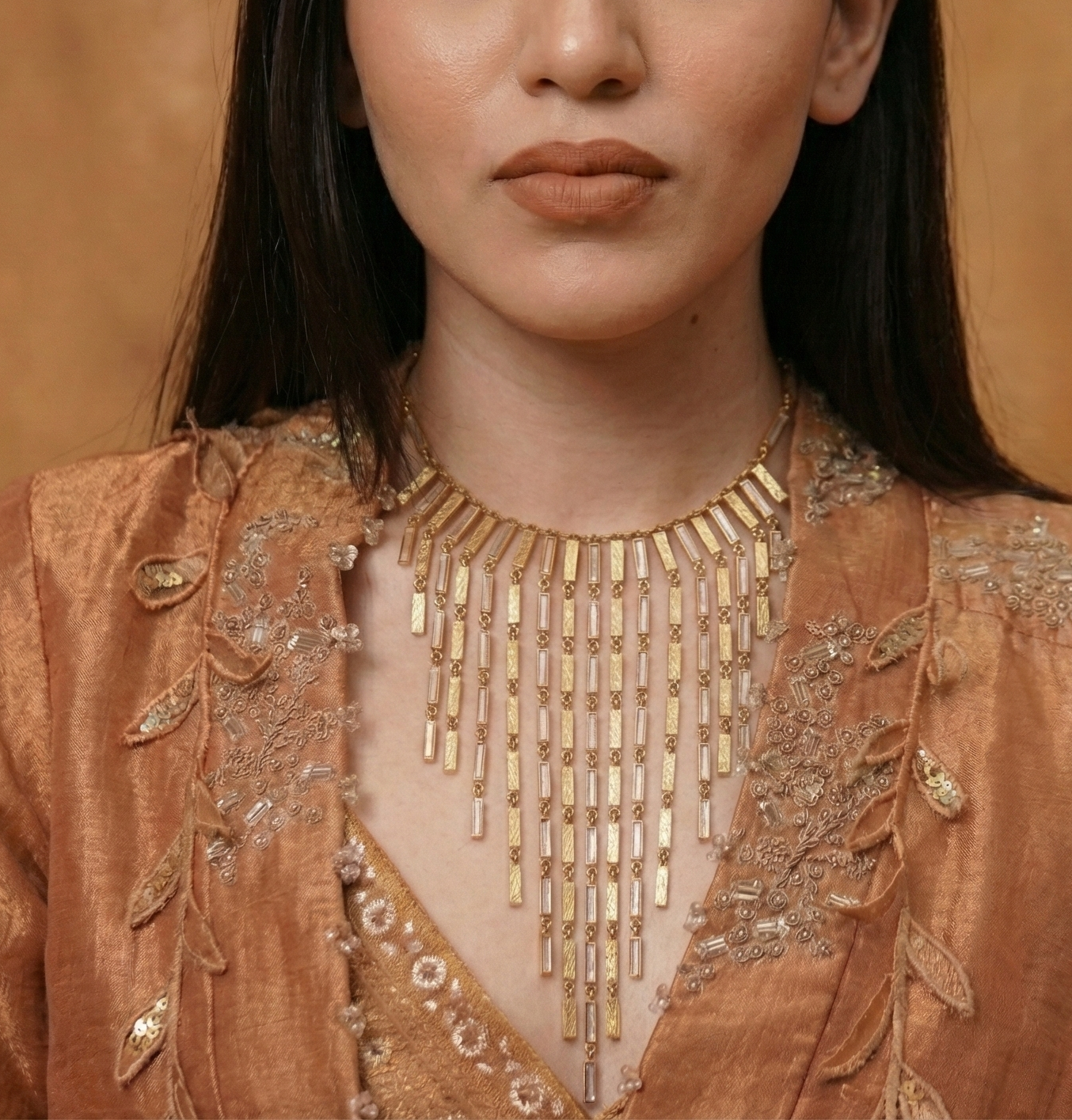 Glamour Cascade Necklace